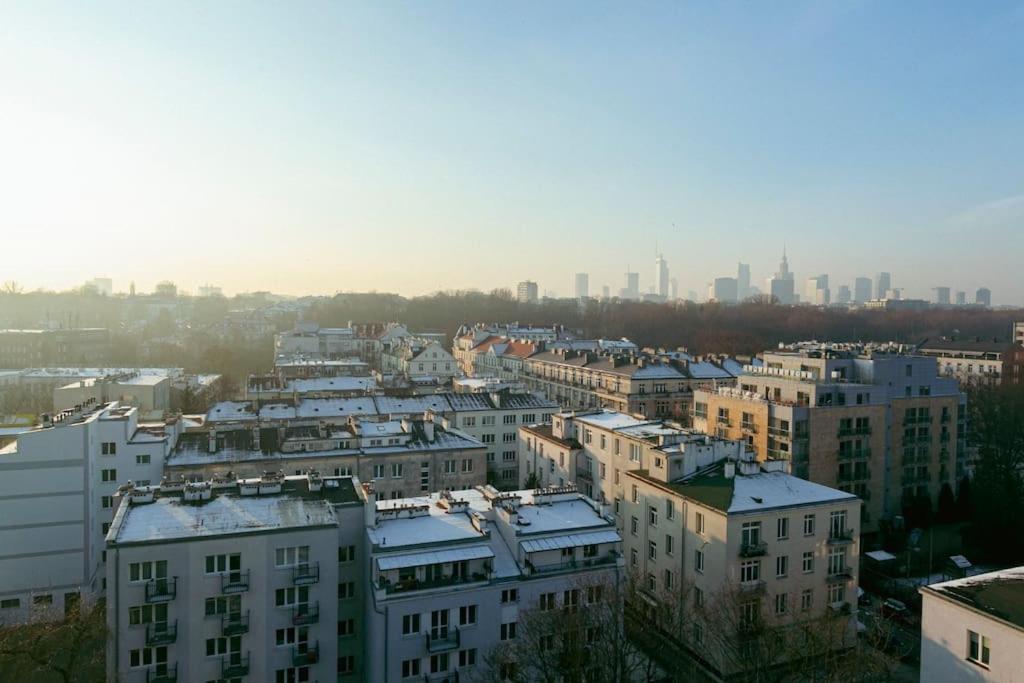 Wawaview! Studio With An Amazing View! Powisle. Varsovia Exterior foto
