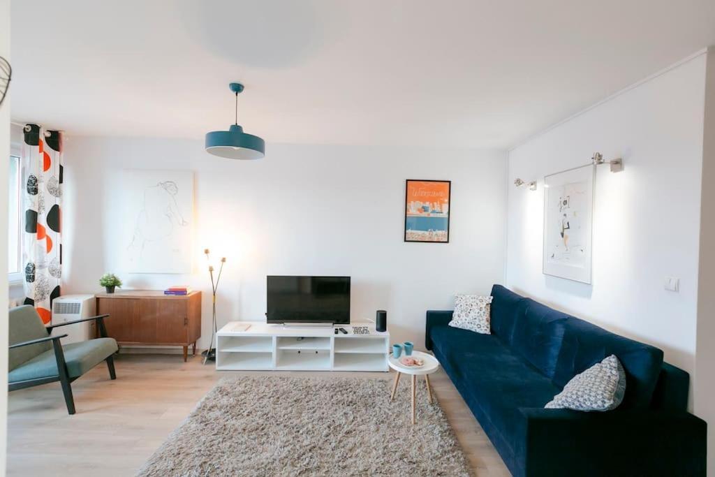 Wawaview! Studio With An Amazing View! Powisle. Varsovia Exterior foto