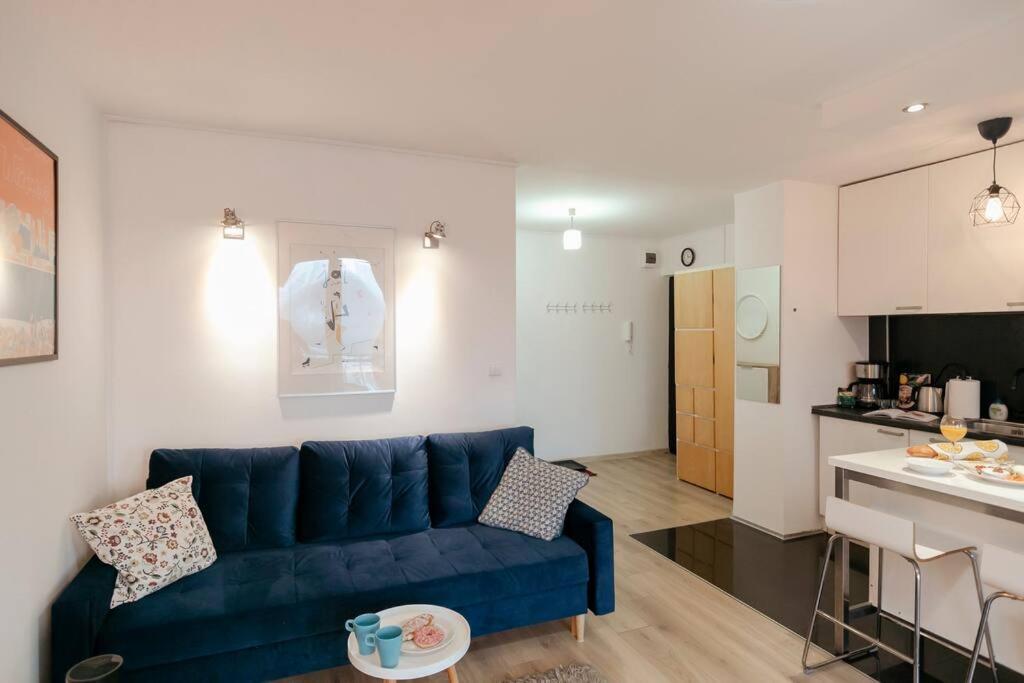Wawaview! Studio With An Amazing View! Powisle. Varsovia Exterior foto