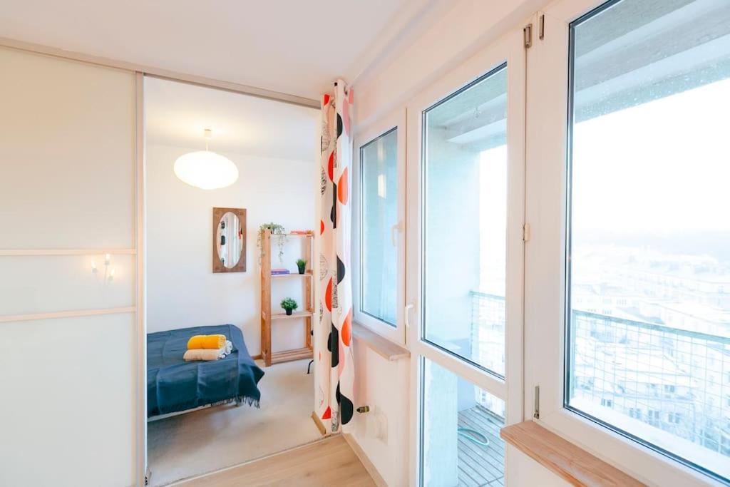 Wawaview! Studio With An Amazing View! Powisle. Varsovia Exterior foto