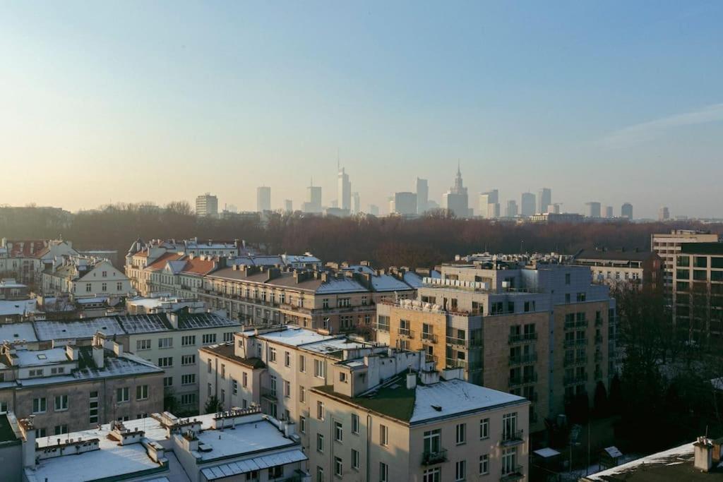 Wawaview! Studio With An Amazing View! Powisle. Varsovia Exterior foto